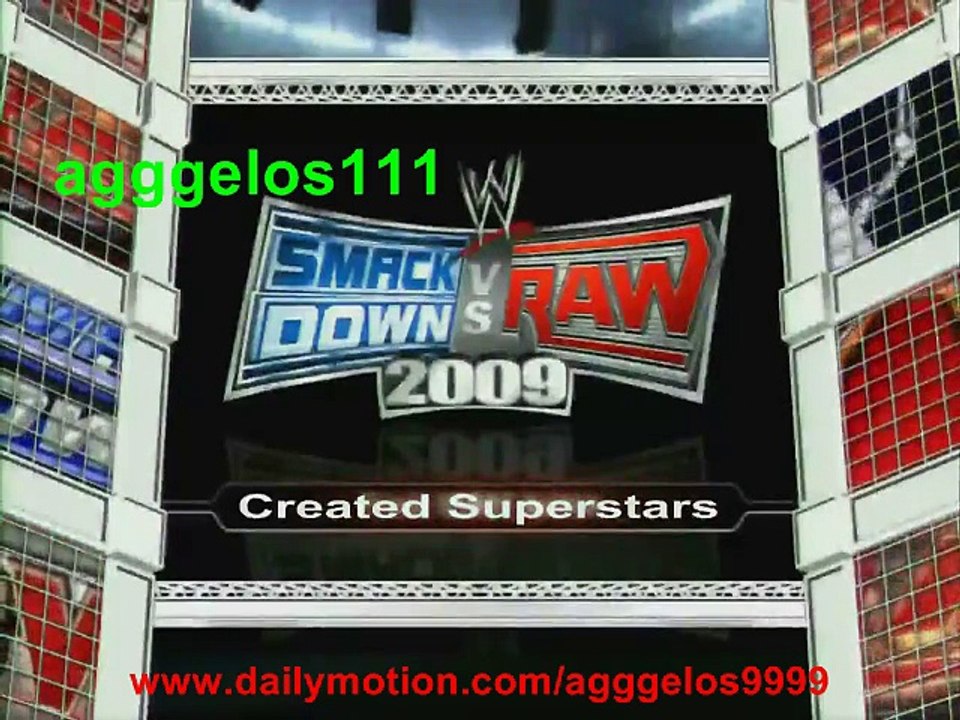 WWE SmackDown VS Raw 2009: Created Superstars - 20 - Τζον Στηχώνο VS Ρουφιάνος της Γειτονιάς