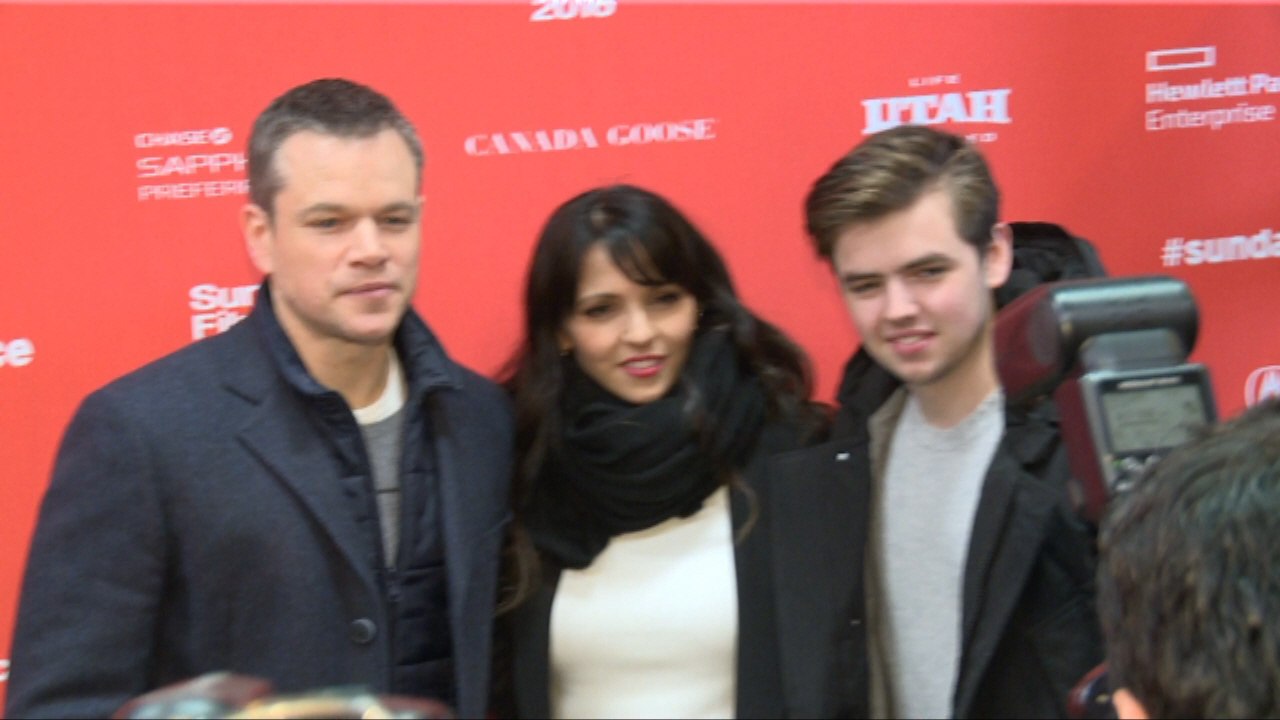 Matt Damon Brings "Manchester By The Sea' To The Sundance Film Festival