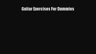 (PDF Download) Guitar Exercises For Dummies Download