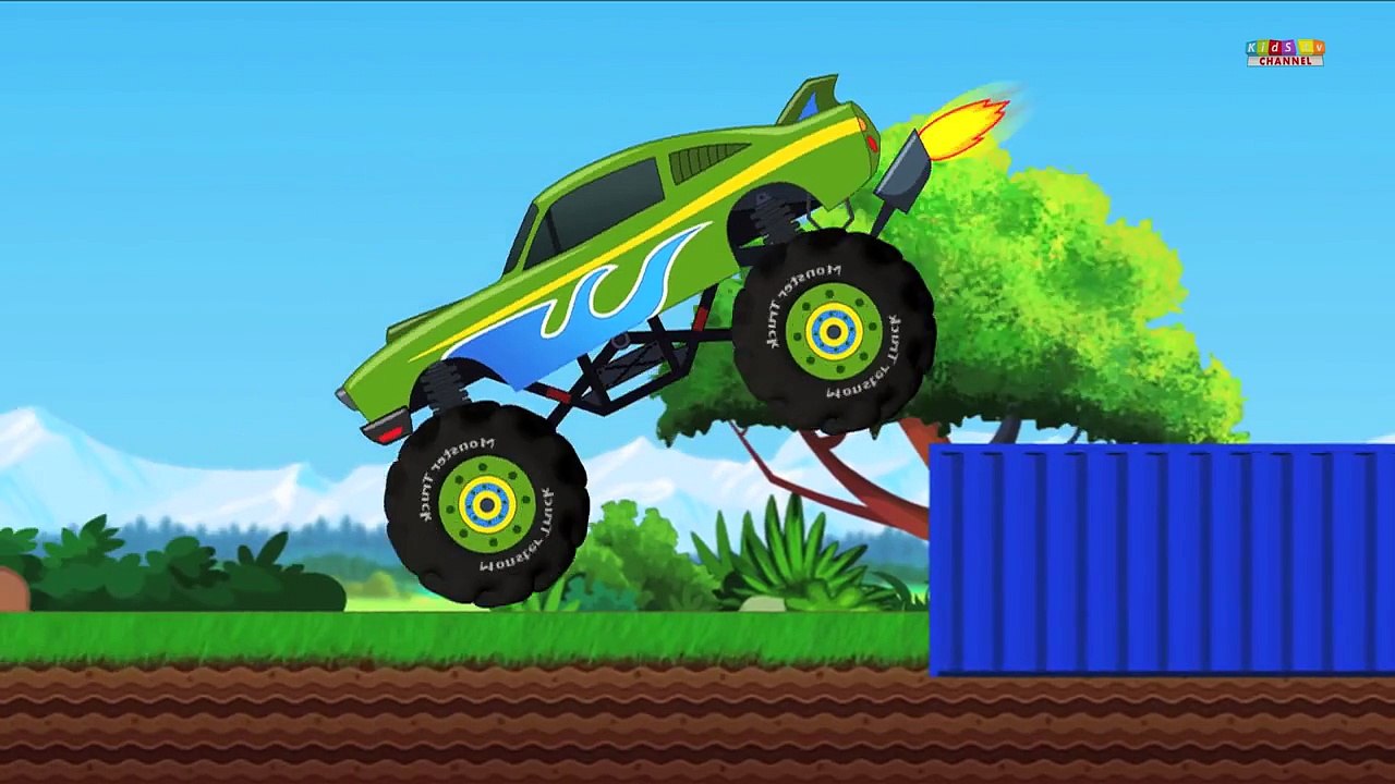 Most Popular Monster Truck Videos For Kids | Vehicles Collection For Children