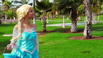 Spiderman vs Joker vs Frozen Elsa - Elsa Kidnapped and Kiss - Real Life Superheroes Movie