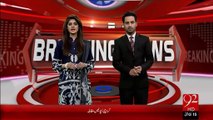 BreakingNews-Karachi Kay Ilaqay Main Police Muqabla  -26-Jan-16  -92NewsHD