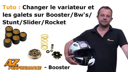 Guide pour changer/remplacer le variateur et les galets de variateurs sur Booster