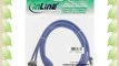 InLine 7m 2x RCA/3.5mm Premium - cables de audio (7m 3.5mm Macho/Macho) Azul