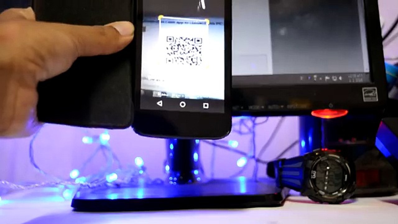 Transfer files via Wi-Fi from PC to Mobile