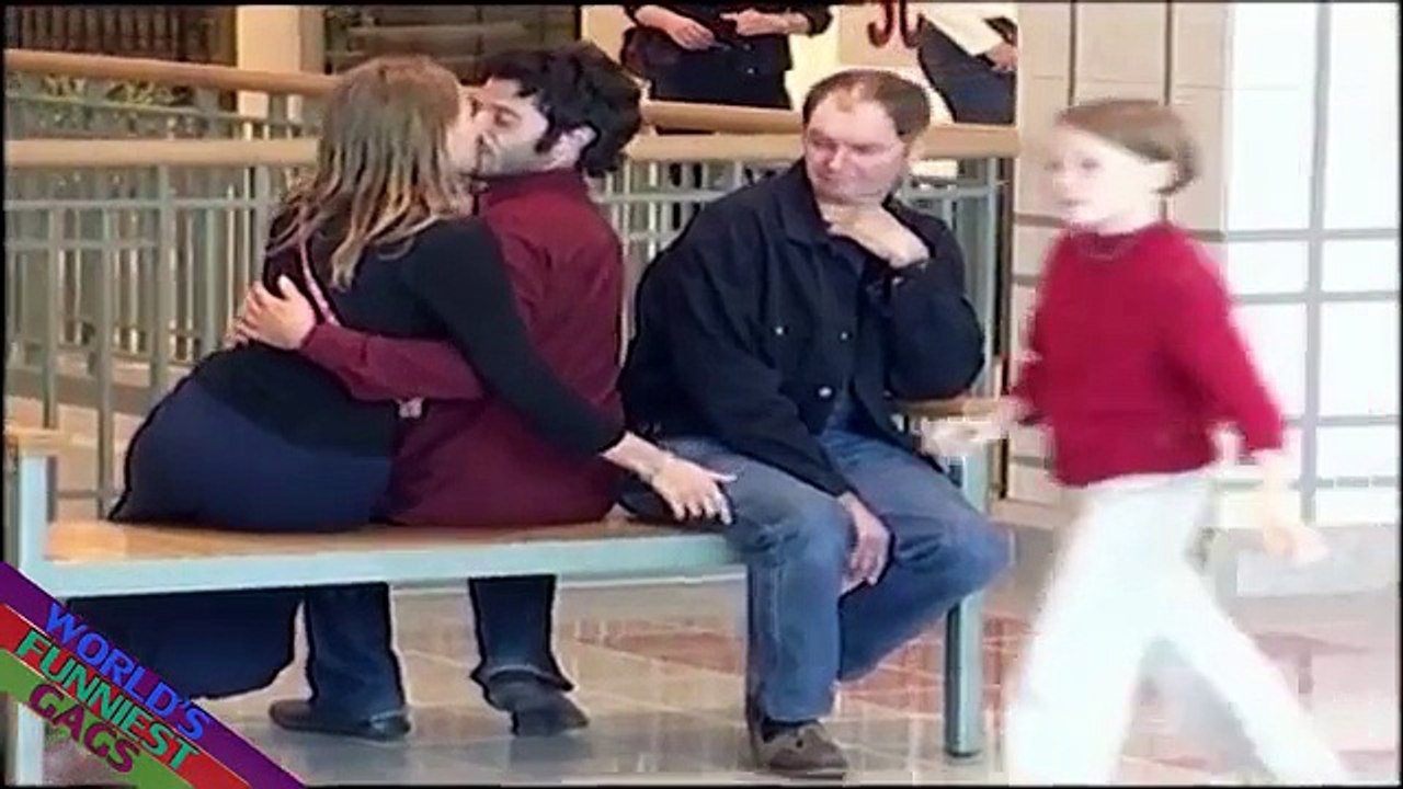 Couple Pranks   Public Makeout with Strangers