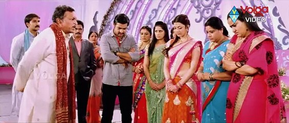 Telugu Comedy Zone - After Sangeeth Scene In Baadshah - NTR, Nassar, Navdeep