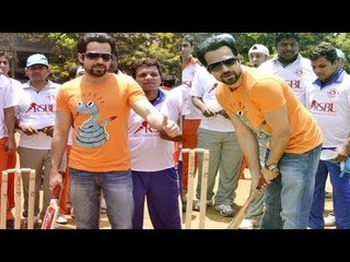 Emraan Hashmi Promotes 'Ek Thi Daayan' At Media Cup Cricket Tournament