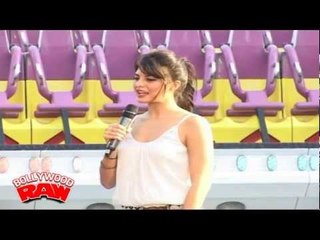 Jacqueline Fernandez Unveils New Ride At Essel World
