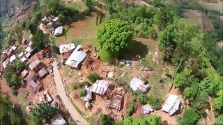 Dhading Raw Aerial Footage Nepal Earthquake 2015 Biggest Earthquakes