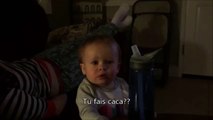 Mais pourquoi tu pousses??? - Ce Bébé trop mignon refuse d'avouer la vérité