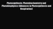 [PDF Download] Photosynthesis: Photobiochemistry and Photobiophysics (Advances in Photosynthesis