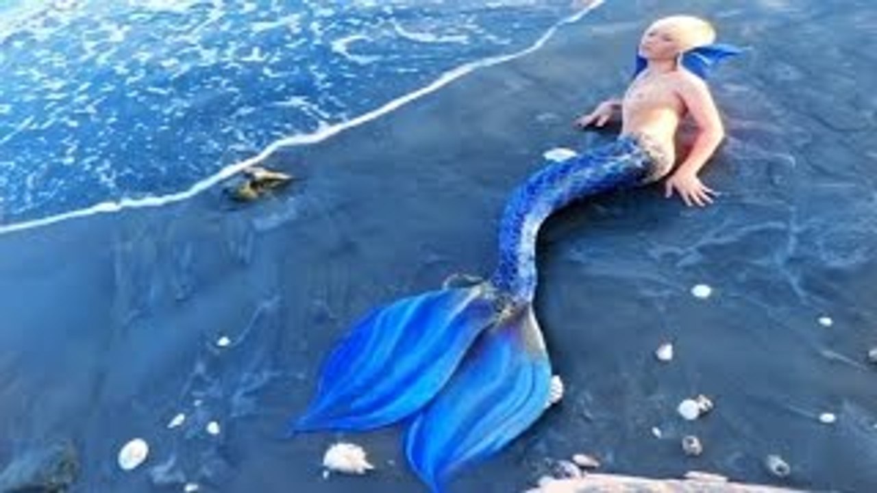 Real Male Mermaid Found Alive on Beach in Malaysia - Merman!! 2016