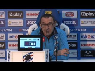 Sampdoria-Napoli 2-4 - Sarri: "ancora 17 partite da giocare" (25.01.16)