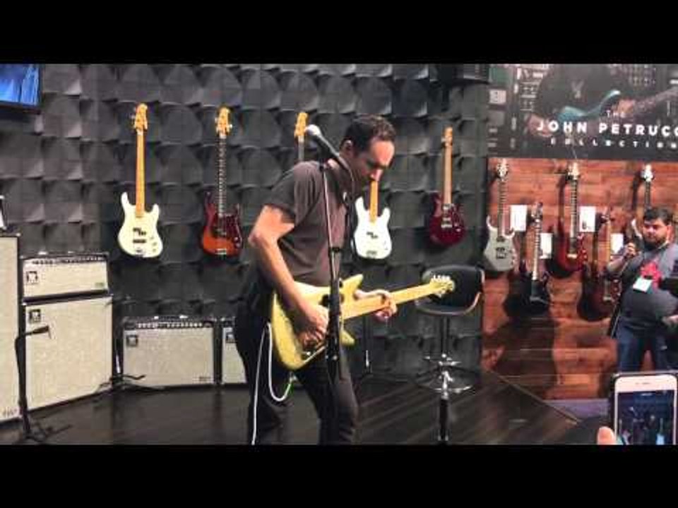 Blues Saraceno killing it at NAMM 2016