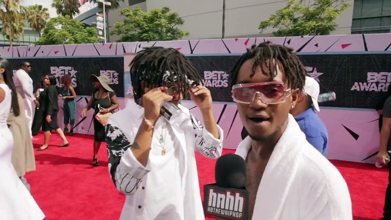 Rae Sremmurd At The 2015 BET Awards Red Carpet