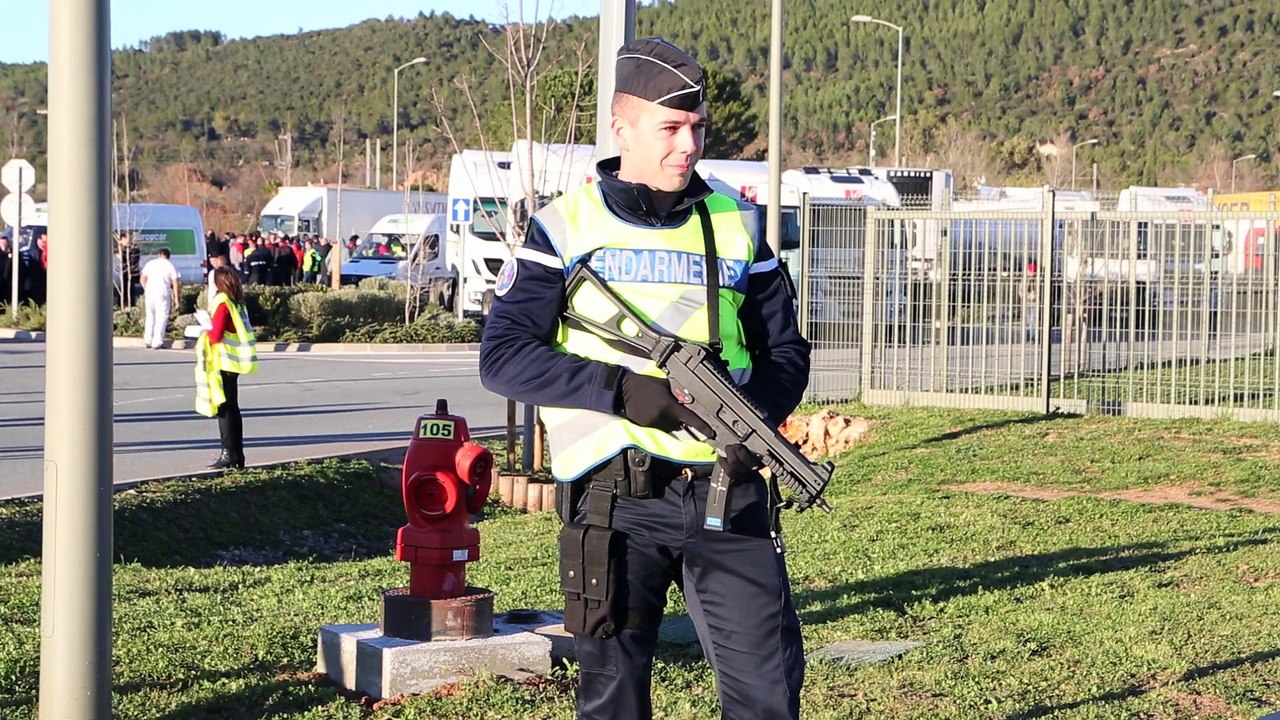 Janvier 2016 | Parc des Bréguières | Exercice évacuation