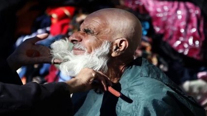 Tajikstan Shaves 13,000 Men's Beards To 'End Radicalism' (World Music 720p)