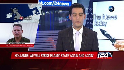 01/25: Hollande: we will strike Islamic State 'again and again'