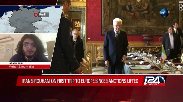 01/25: Rouhani on first trip to Europe since sanctions lifted