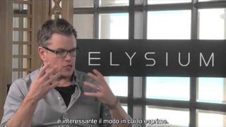 Elysium - Screenweek intervista Matt Damon | HD