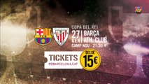 FC Barcelona v Athletic Club – Entrades disponibles