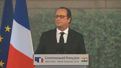 Discours à la Communauté française de New Delhi