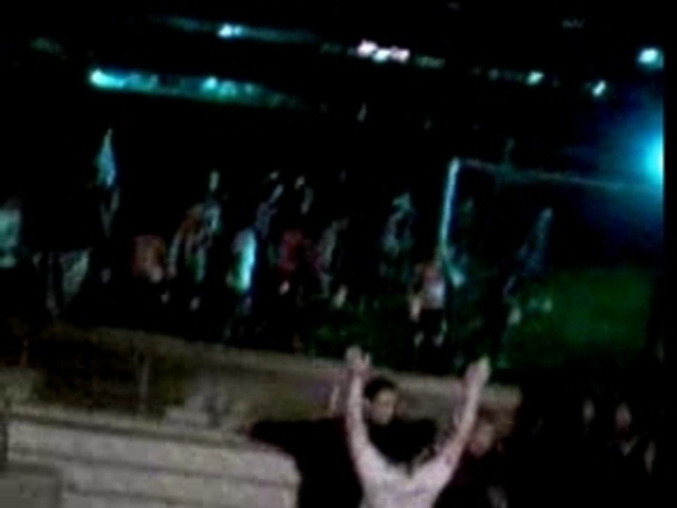 Tour d'honneur des joueurs