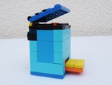 How to build lego Dustbin / how to make lego Dustbin / lego toys / How to build lego stuff