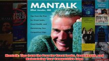 Download PDF  Mantalk Tips from the Pros for Great Looks Good Health and Maintaining Your Competitive FULL FREE
