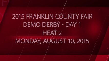 2015 Franklin County Fair - Day 1 - Heat 2 - Monday, August 10, 2015