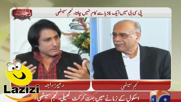 Ramiz Raja Caught Najam Sethi For Lying in a TV Show