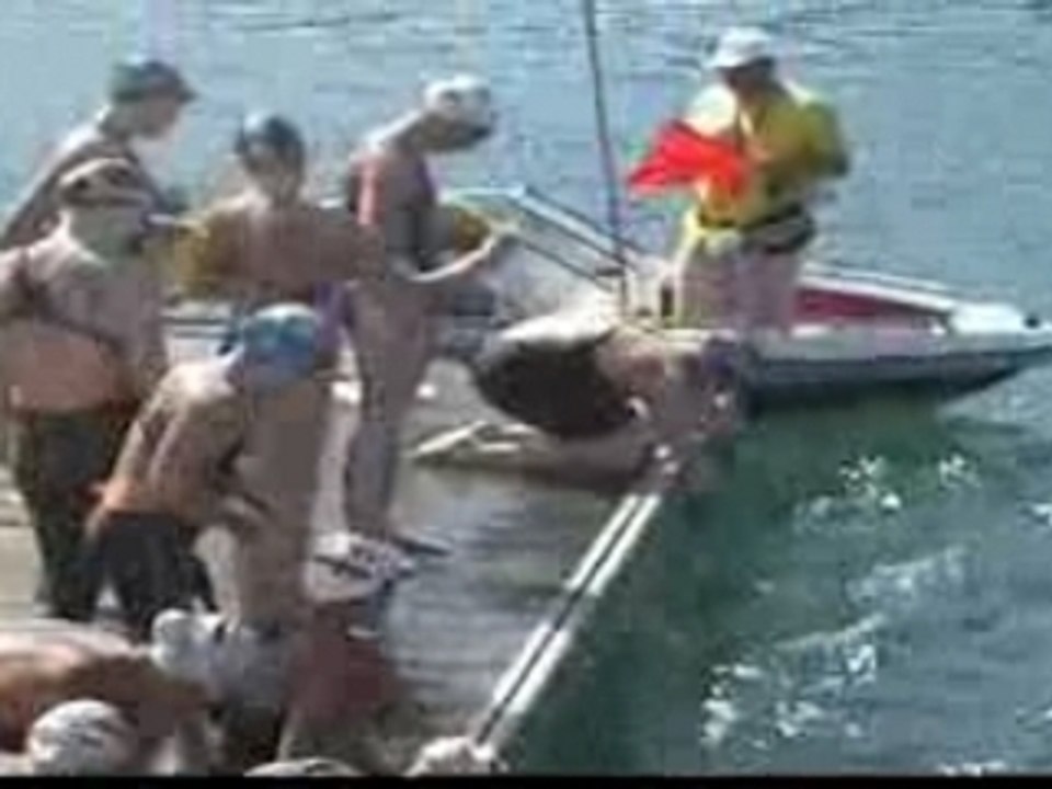 Descenso a Nado de la Ria de Navia 2006