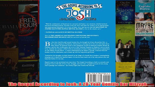 Download PDF The Gospel According to Josh A 28Year Gentile Bar Mitzvah FULL FREE