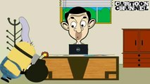 Minions and Mr Bean - The Social Network   War - Mr Bean animated & Minions movi