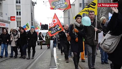 Brest. Un gros millier de manifestants (Le Télégramme)