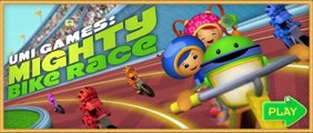 Nick jr Team Umizoomi Umi Games Mighty Bike Race Cartoon Animation Game Play Walkthrough