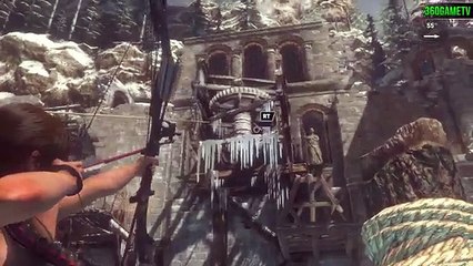 Rise of the Tomb Raider DLC - Wicked Vale Elevator / Platform / Rope - Puzzle / Riddle Solution (1024p FULL HD)