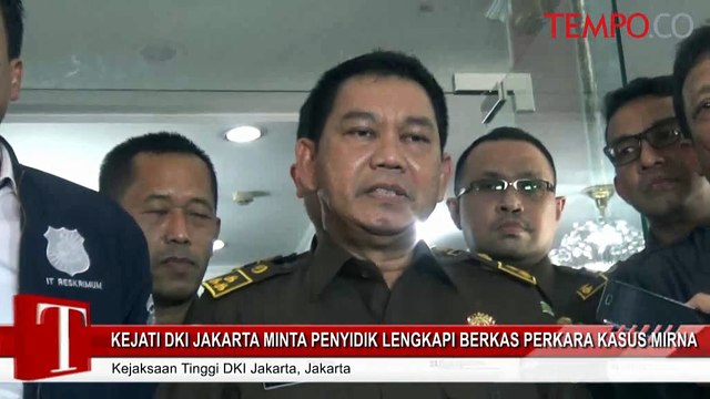 Kejati DKI Jakarta Minta Lengkapi Berkas Perkara Mirna