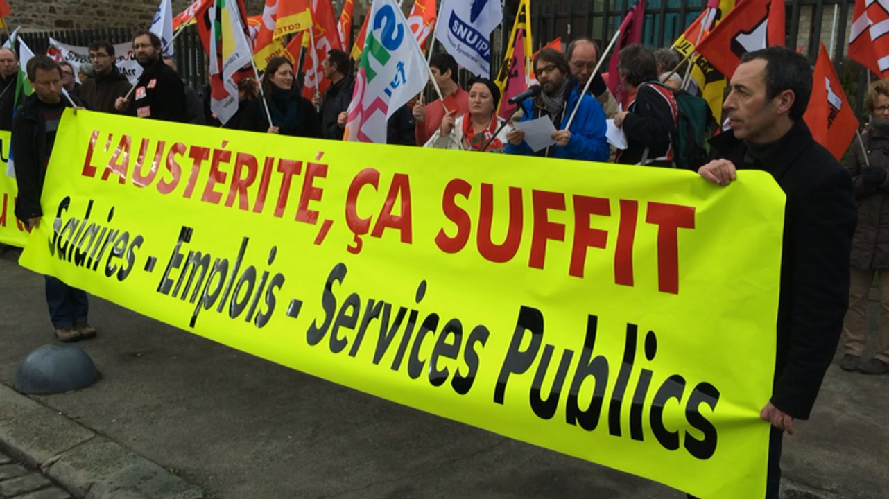 Manifestation des services publics