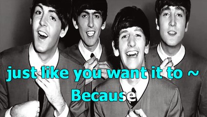 The Beatles - Dig a pony - karaoke lyrics