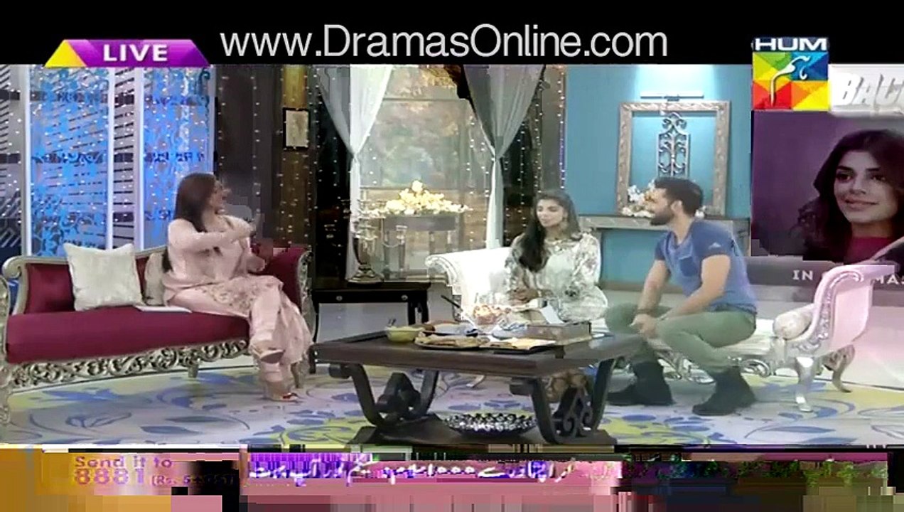 Mohib Mirza Sharing a Funny Incident of Bachanaa Film Shoot