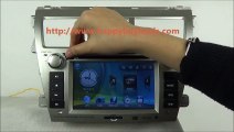 Toyota Vios Car Audio System DVD GPS Navigation Bluetooth