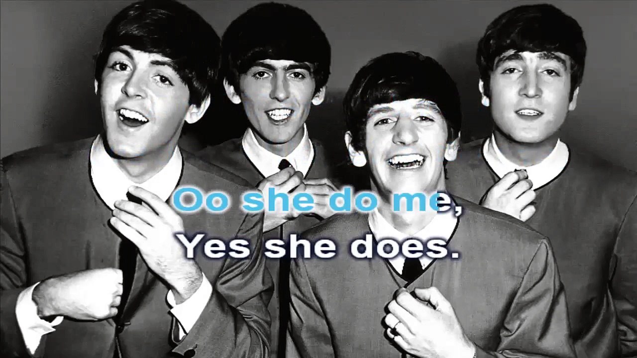 The Beatles - Don't let me down - karaoke lyrics