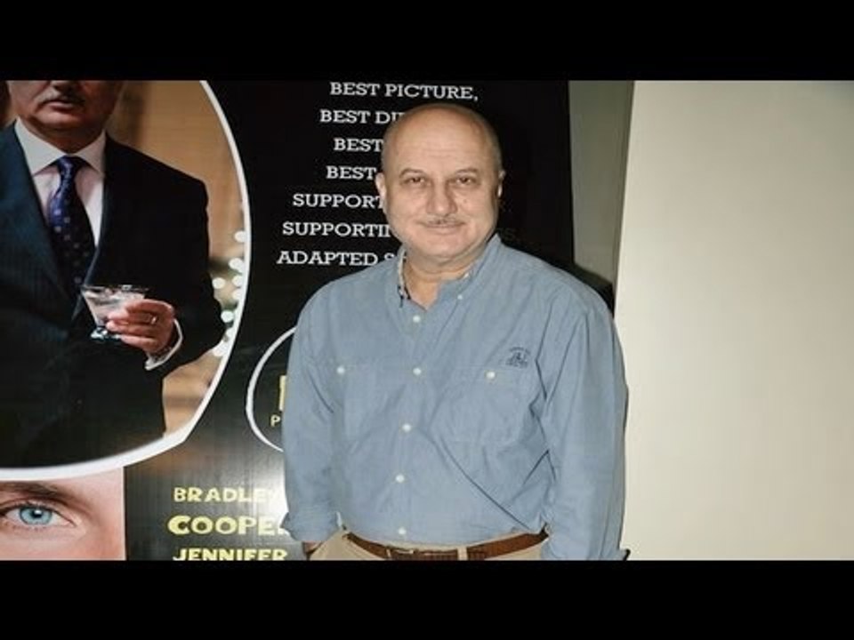 Anupam Kher Ecstatic About 8 Oscar Nominations For 'Silver Linings Playbook'