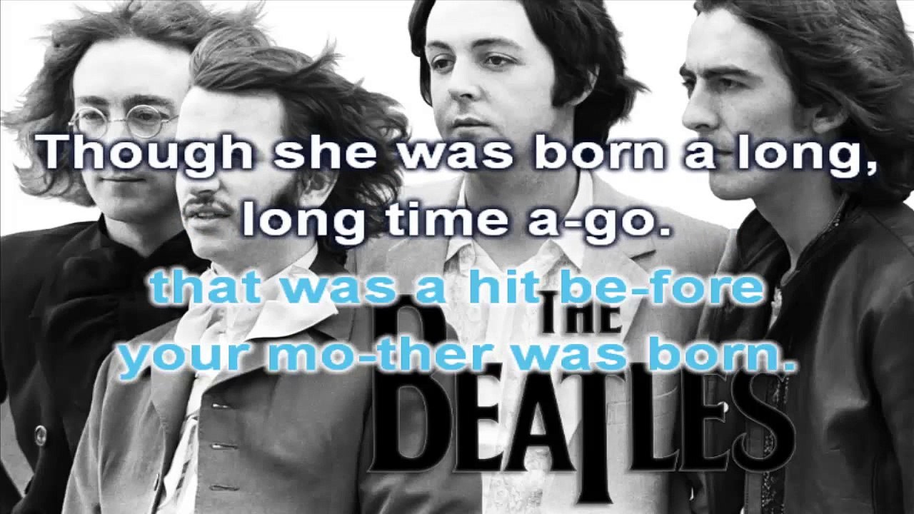 The Beatles - Your mother should know - karaoke lyrics