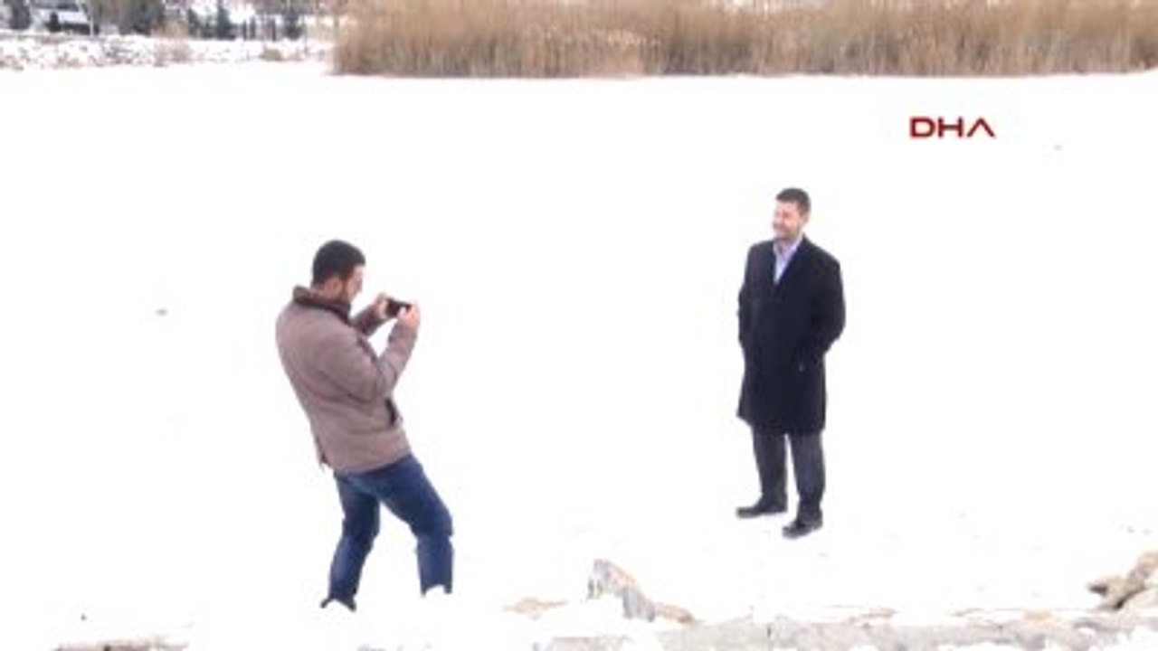 Ankara - Donan Mogan Gölü'nde Ankara Havası Oynadılar