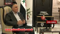 Humus Valisi Talal Barazi, Ulusal Kanal’a konuştu
