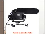 BOYA BY- VM190P Microfono Estereo Video Shotgun para Camara HDSLR Camaras de Video y Grabadores