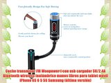 Coche transmisor FM Woopower?con usb cargador 5V/2.4A Bluetooth wireless inal?mbrico manos